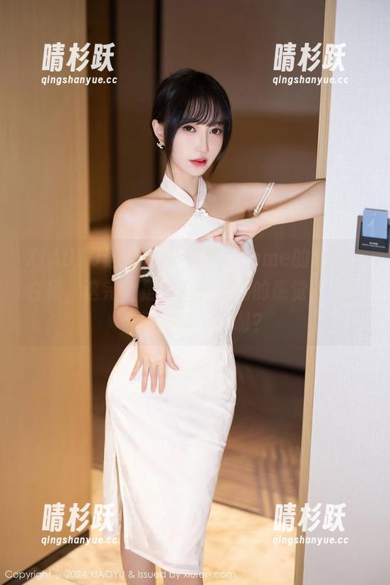 XIAOYU语画界 - 杨晨晨Yome的新作，白裙，这完全是给我找穿越的感觉，资源可不可以多点啊？